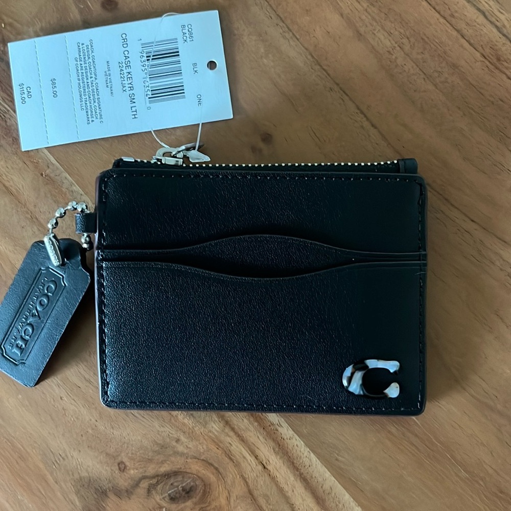 NWT Coach “coachtopia” Card Case